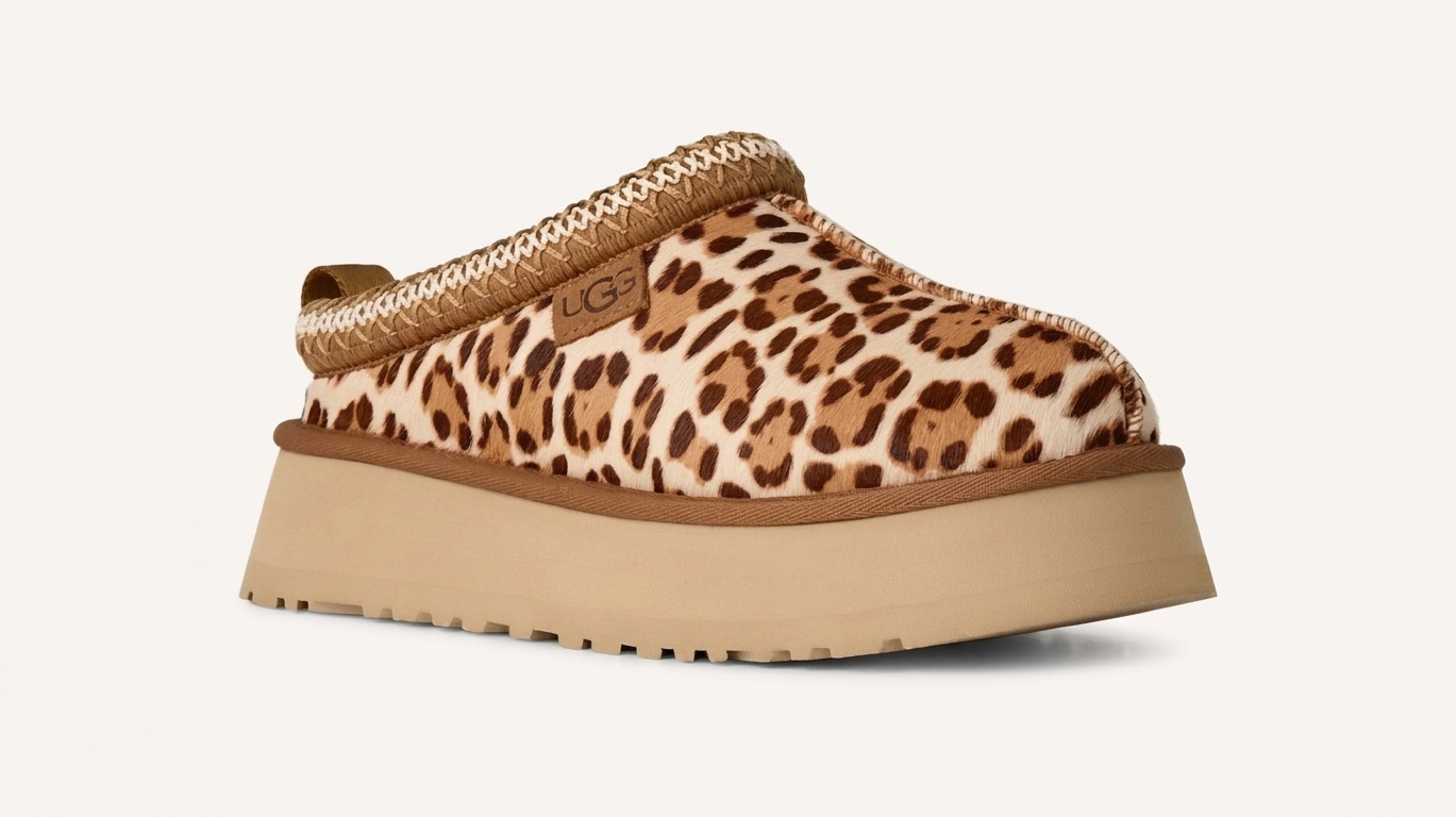 Ugg Women's Tazz Plains Slip-On Felicity Leopard Jasmine