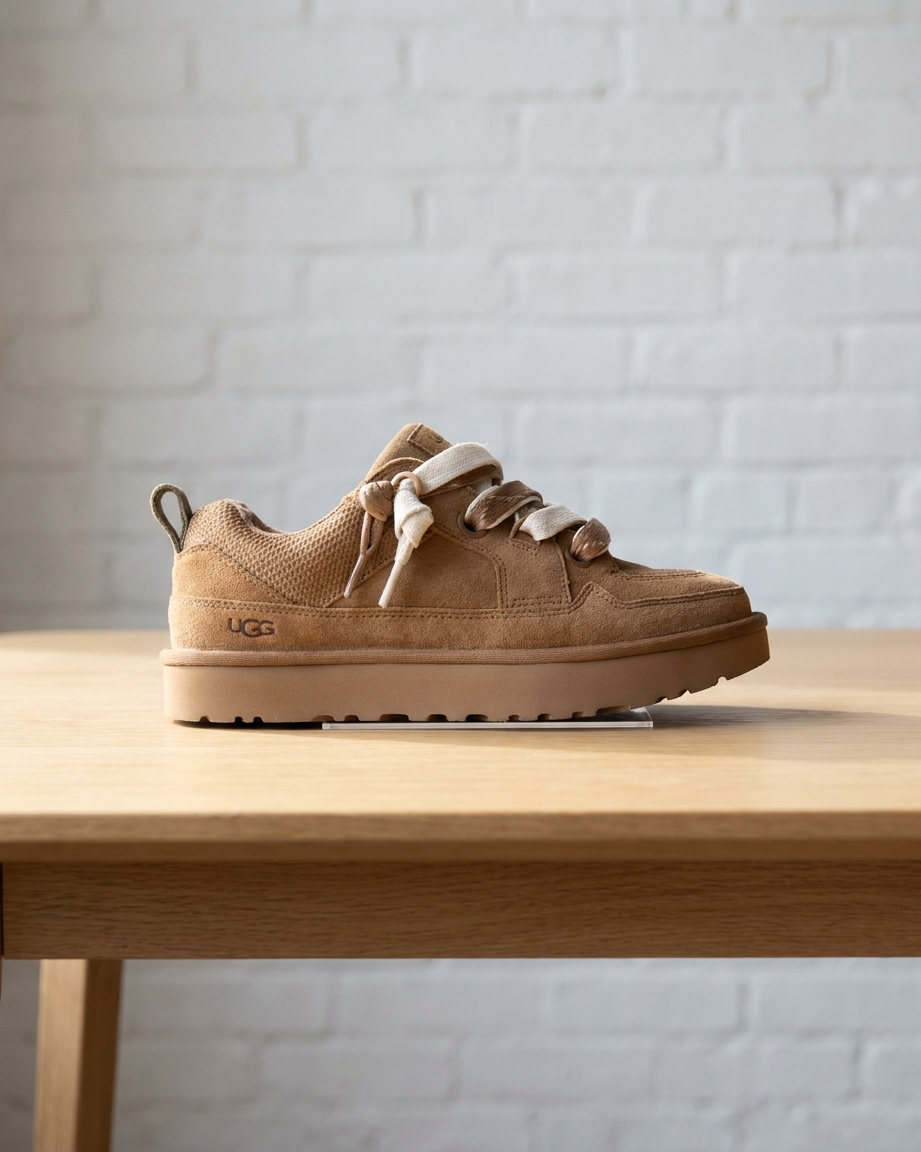 Ugg Women&rsquo;s Lo Lowmel Sneaker Chestnut