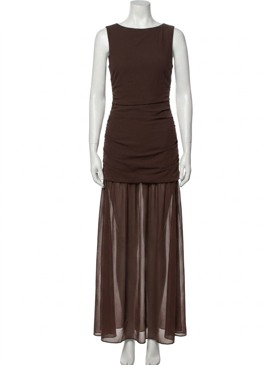 Show Me Your Mumu Aria Maxi Dress Brown