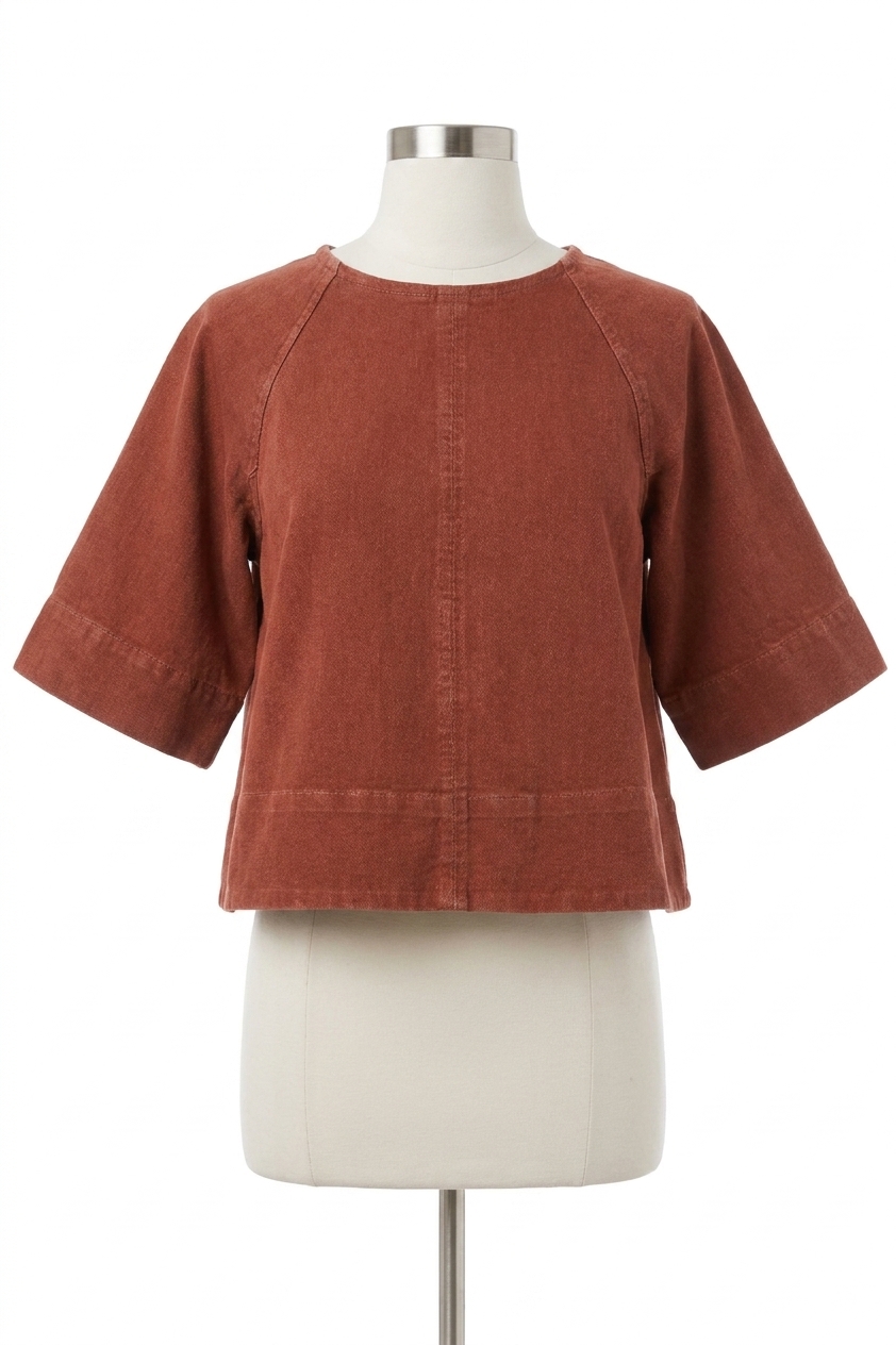 Anniewear The Brenda Blouse Brick