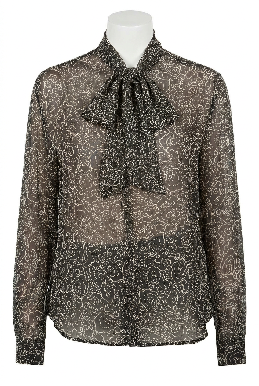 Isabel Marant Leona Top Black & Ecru