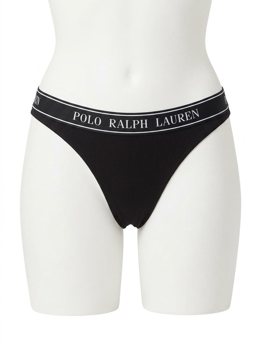 Polo Ralph Lauren Essentials Thong Underwear Onyx