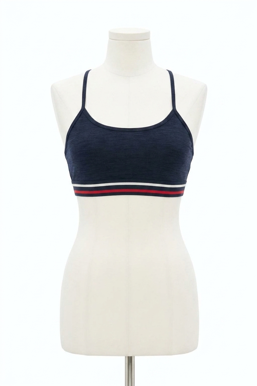 Splits59 Cali Active Rib Bra Heather Indigo