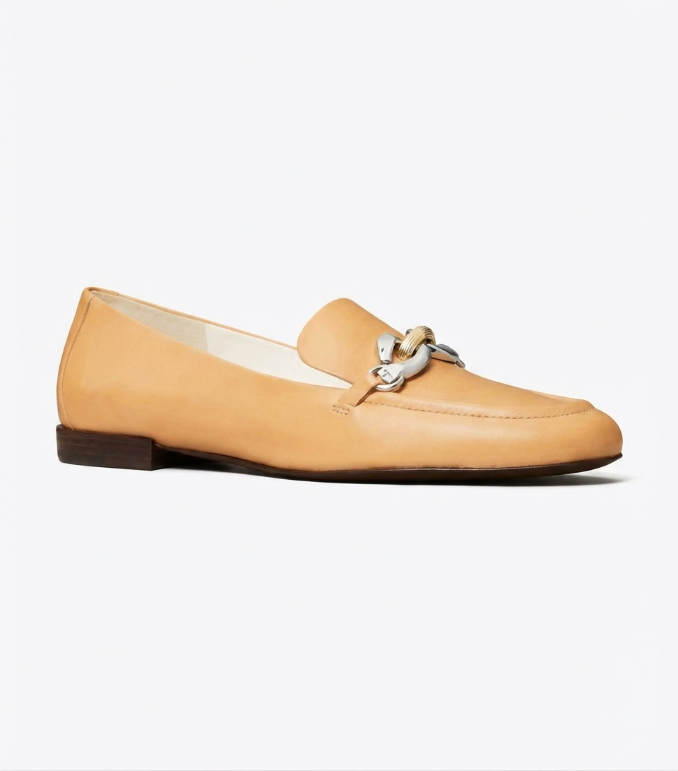 Tory Burch Women’s Jessa Leather Loafer Cantucci