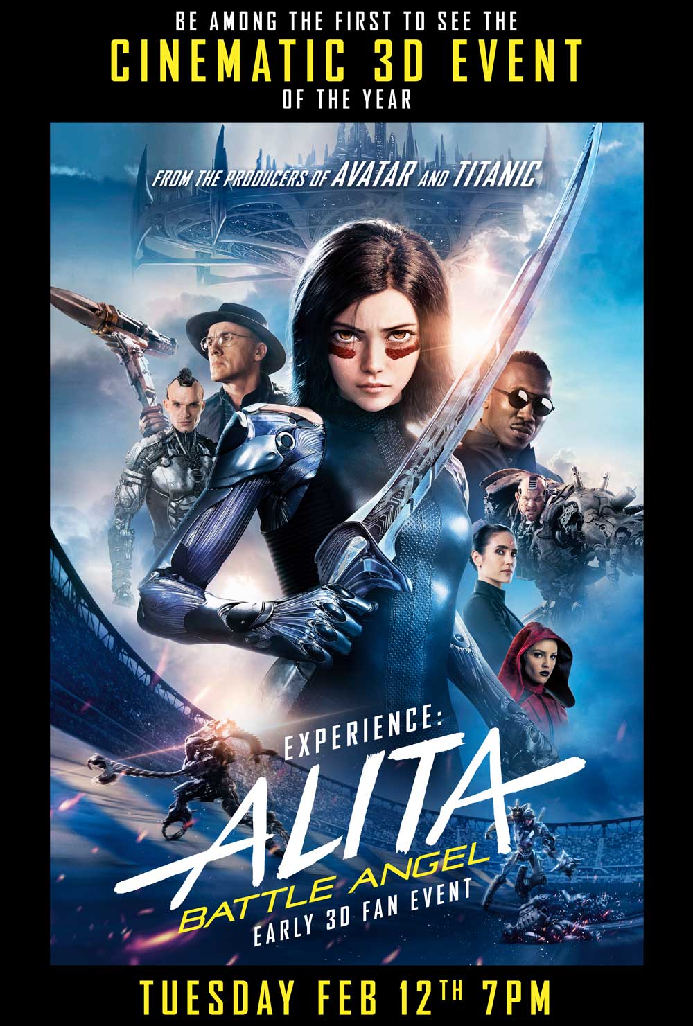Experience: Alita Battle Angel Early 3D Fan Event