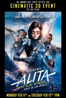 Experience: Alita: Battle Angel Early 3D Fan Event