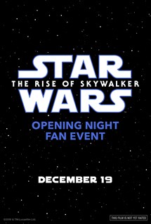 Opening Night Fan Event: Star Wars: Rise/Skywalker