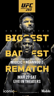 UFC 260: Miocic vs. Ngannou