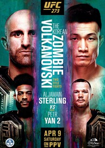 UFC 273: Volkanovski vs. The Korean Zombie