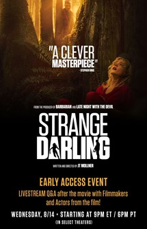 Strange Darling: Live Q&A Early Access Event