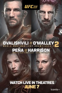 UFC 316: Dvalishvili vs. O'Malley 2