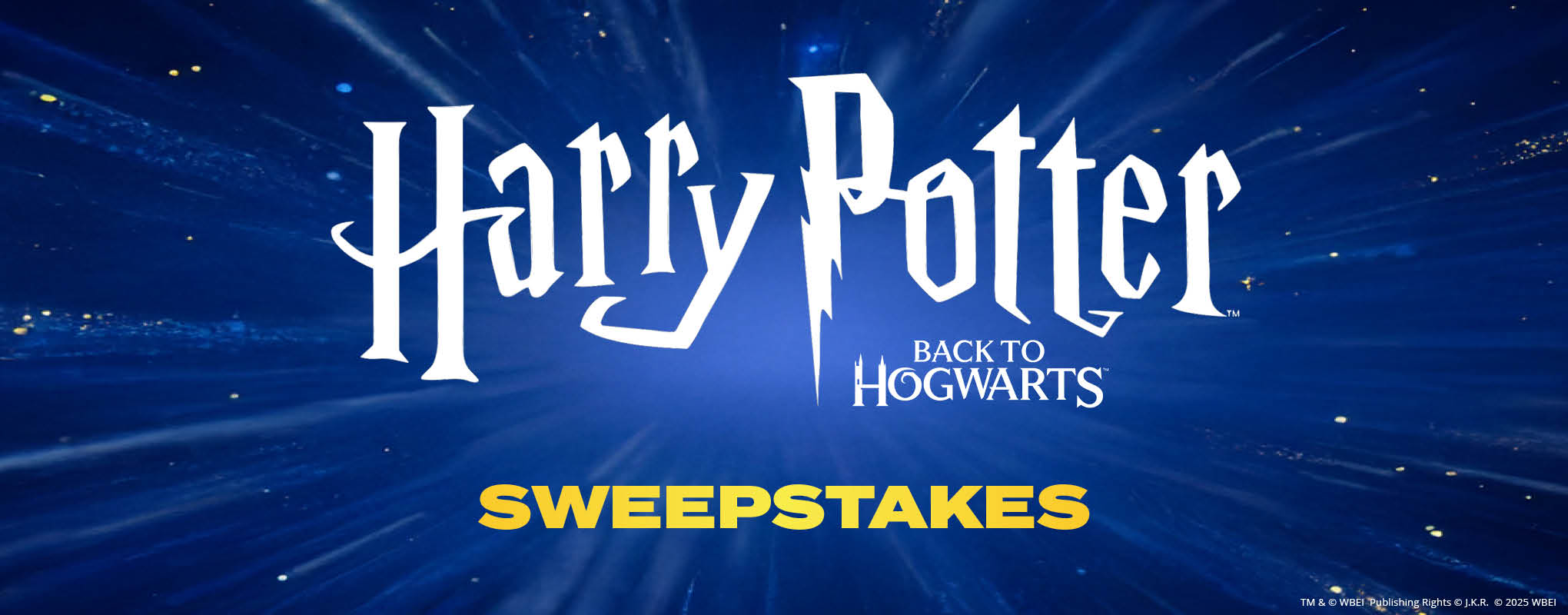 Harry Potter Sweeps 2025