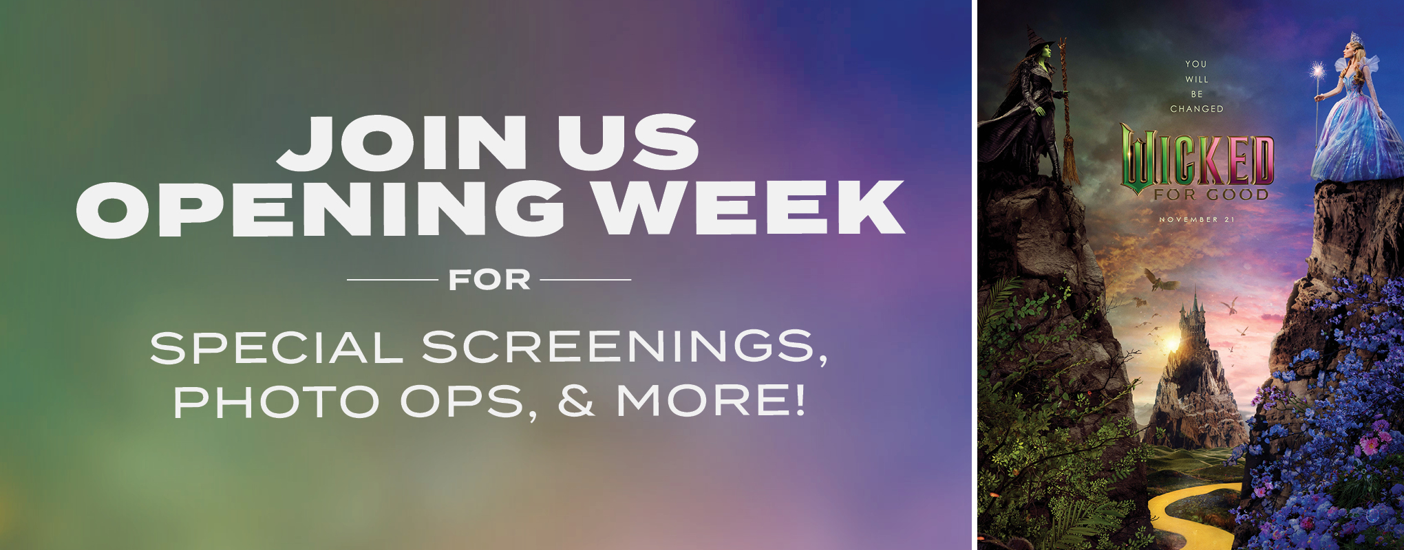 Wicked For Good Offers and Promotions