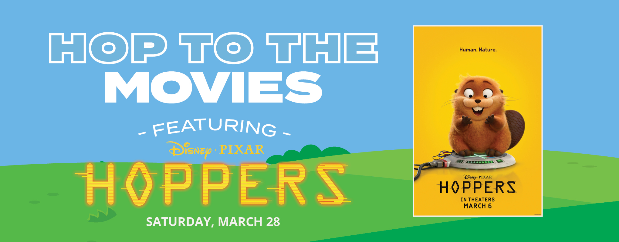 Hop to the Movies Featuring Hoppers