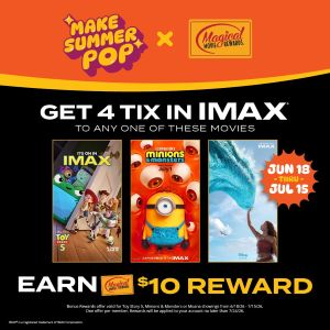 IMAX Summer Rewards Program 2026