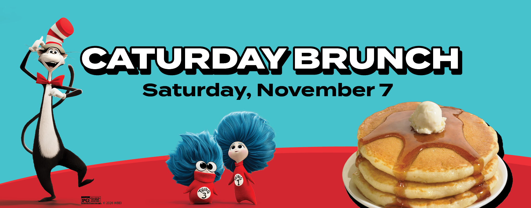 The Cat in the Hat Caturday Brunch