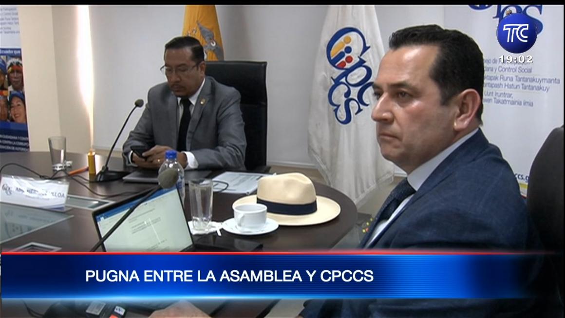 Pugna entre la Asamblea Nacional y el CPCCS