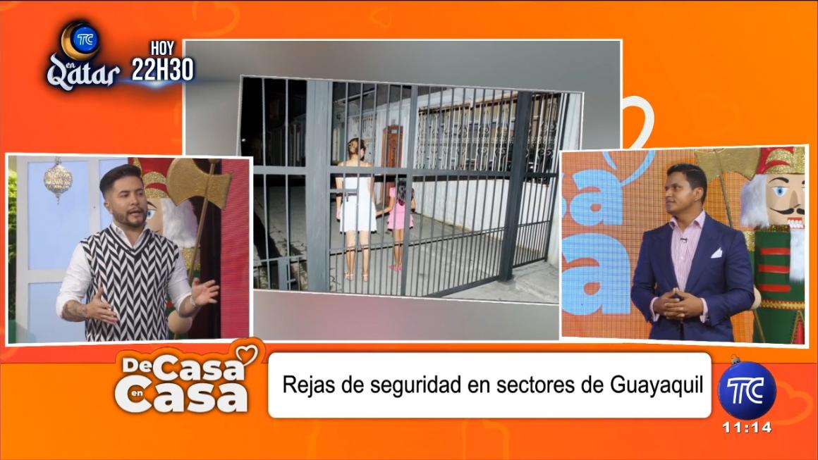 ¿Es adecuado poner rejas de seguridad en peatonales de Guayaquil?