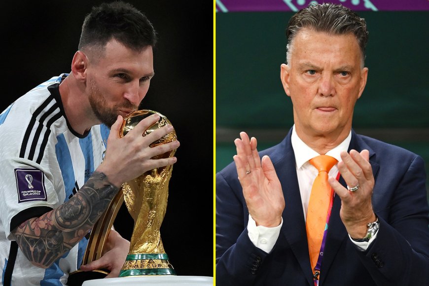 Ex-Netherlands coach, Louis van Gaal claims the World Cup was rigged to help Lionel Messi lift the trophy in Qatar
