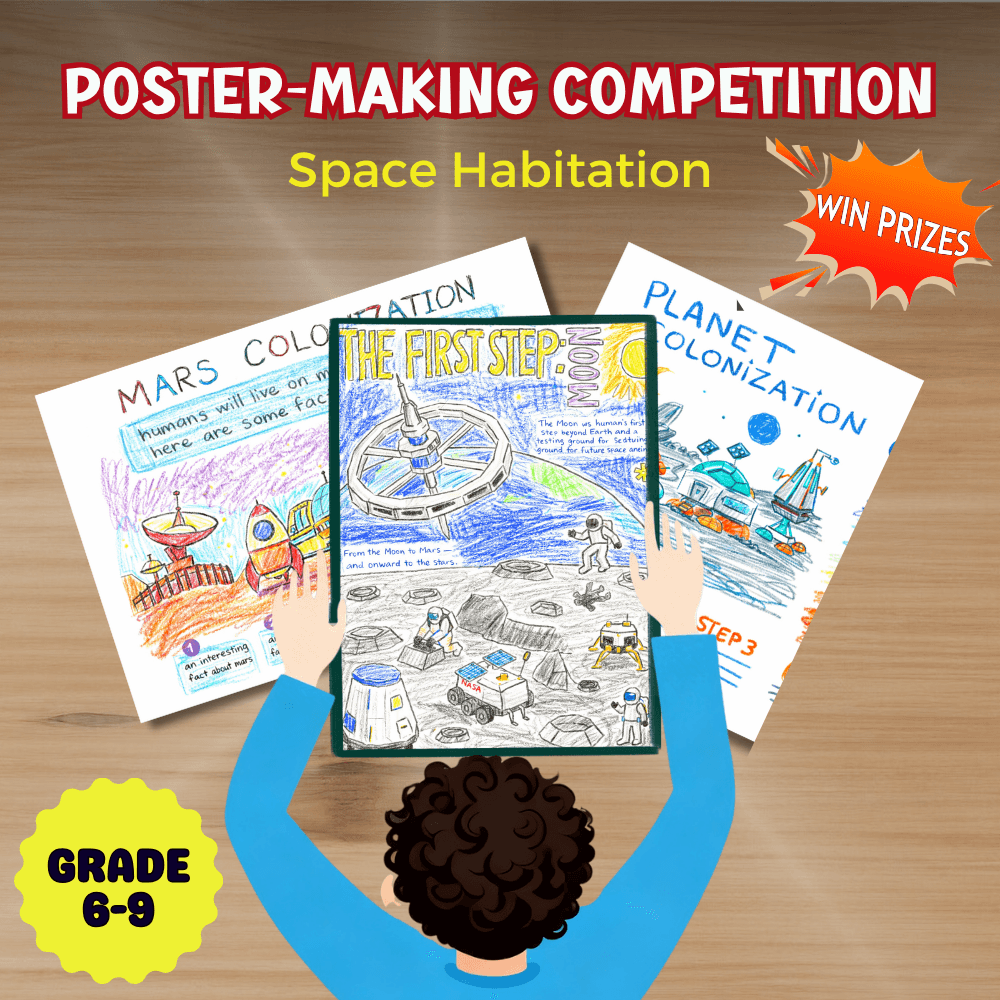 Poster-making competition poster