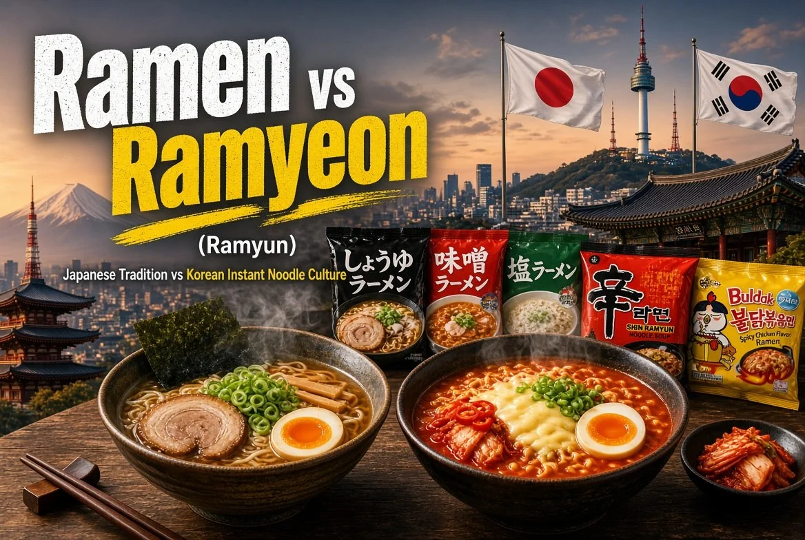 Ramen vs. Ramyeon(Ramyun): What's the Difference?