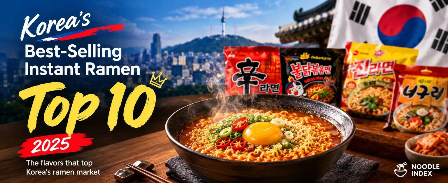 Korea's Top 10 Ramyeon Brands in 2025: What the Data Really Tells Us