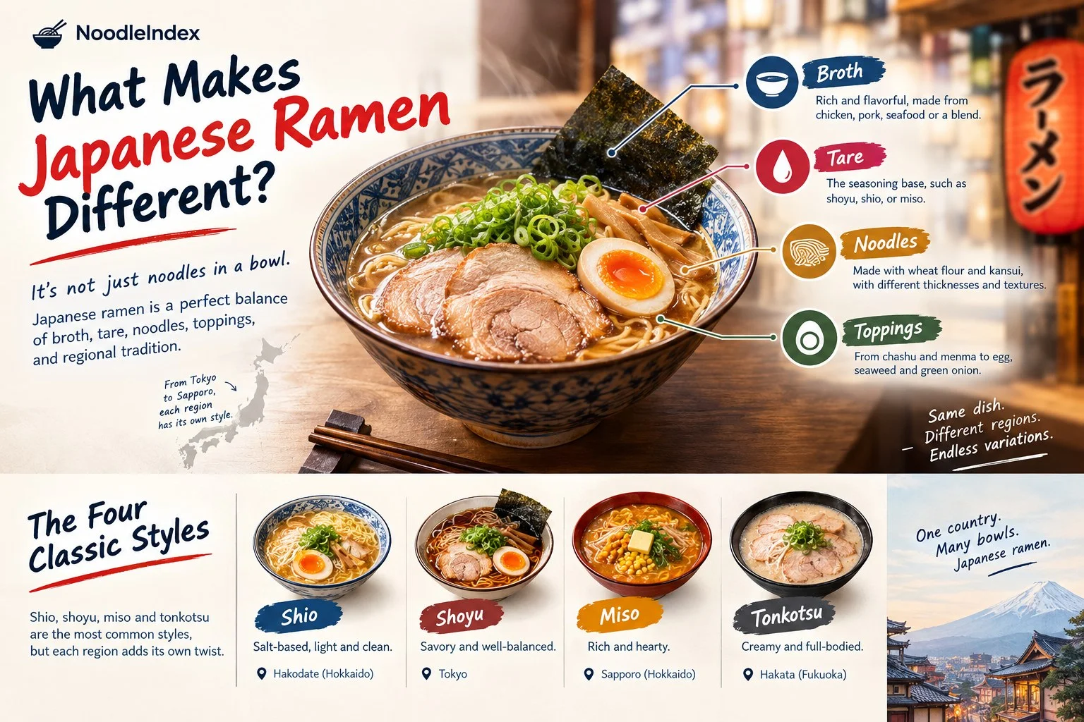 What Makes Japanese Ramen Different?