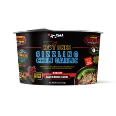 A-SHA x HOT ONES - Sizzling Chili Garlic Ramen Noodle Soup