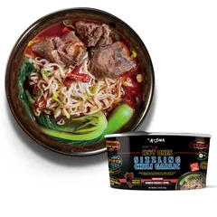 A-SHA x HOT ONES - Sizzling Chili Garlic Ramen Noodle Soup - 2