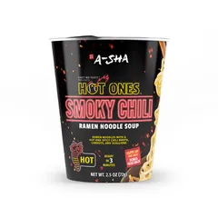 A-SHA x HOT ONES - Smoky Chili Ramen Noodle Soup