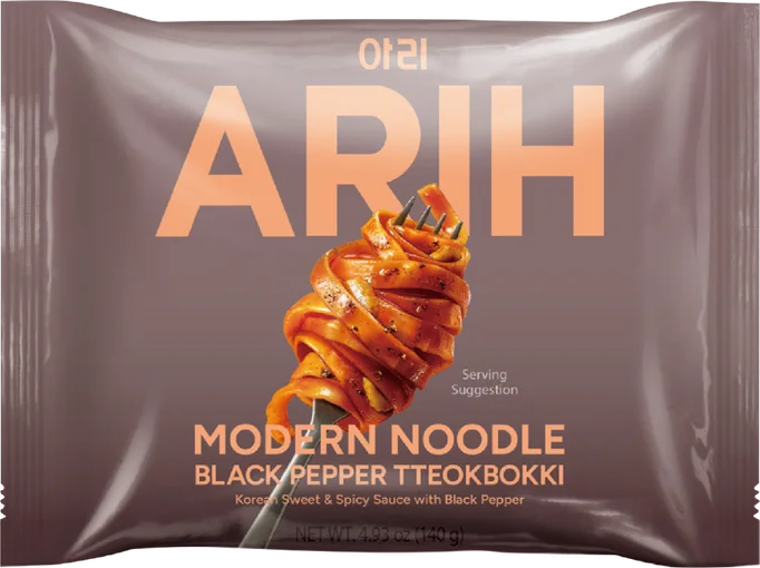 ARIH Modern Noodles, Black Pepper Tteokbokki