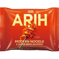 ARIH Modern Noodles, K-Super Spicy Seaweed