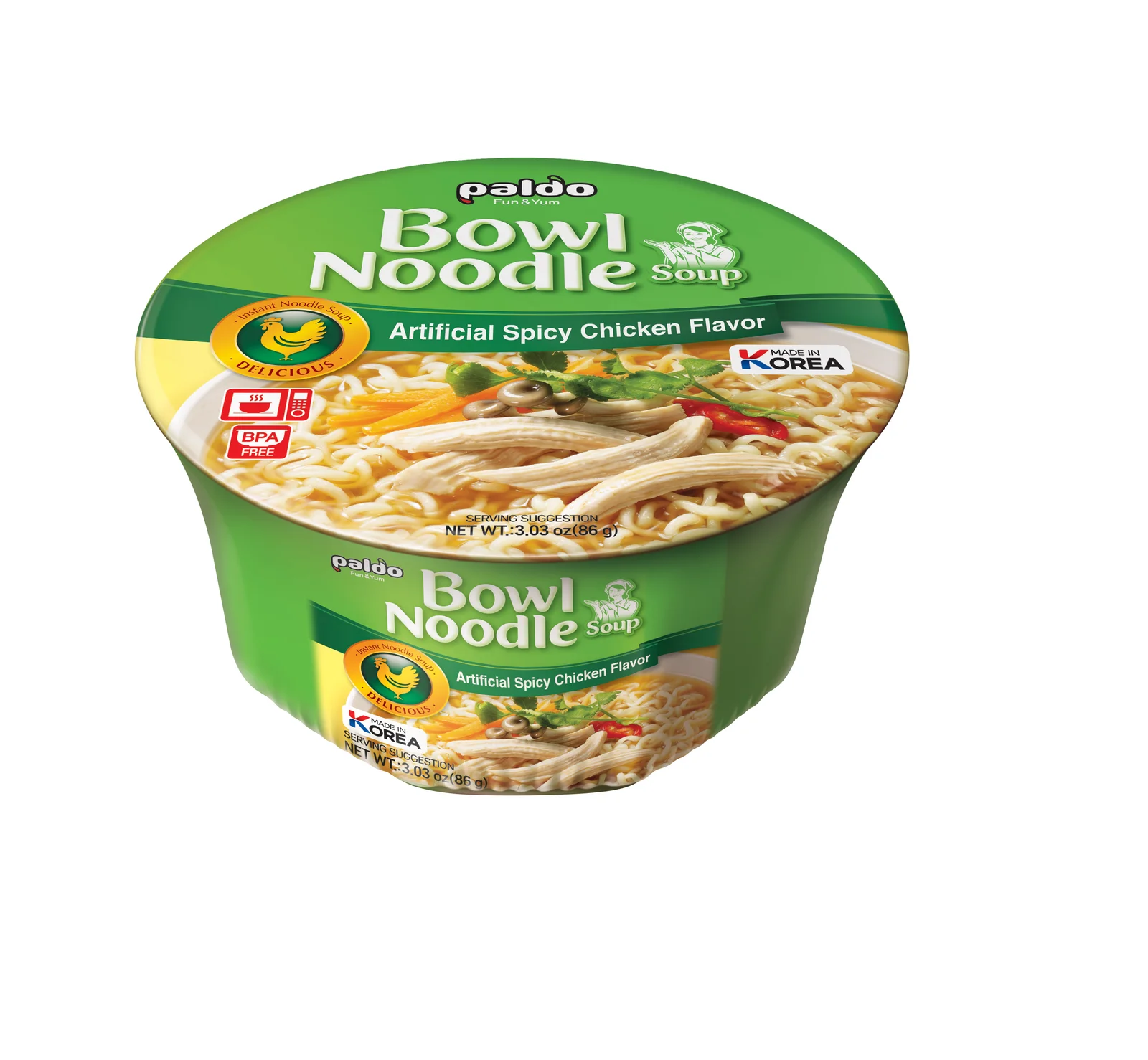 Bowl Noodle Spicy Chicken Flavor