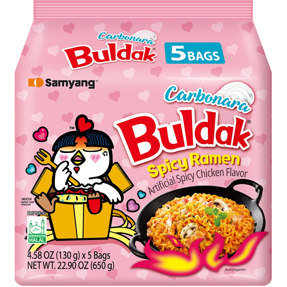 Buldak Carbonara