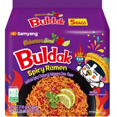 Buldak Habanero Lime