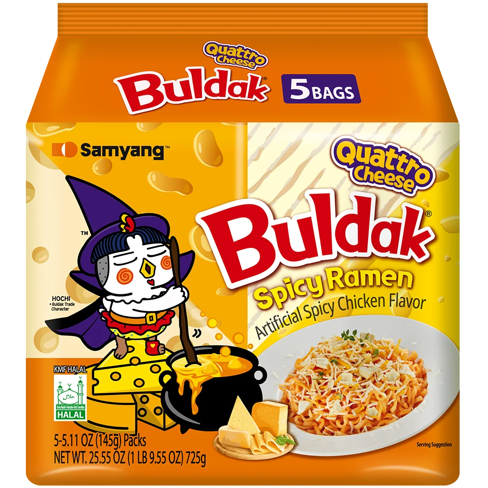 Buldak Quattro Cheese
