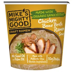 Chicken Bone Broth Ramen Noodle Soup Cup