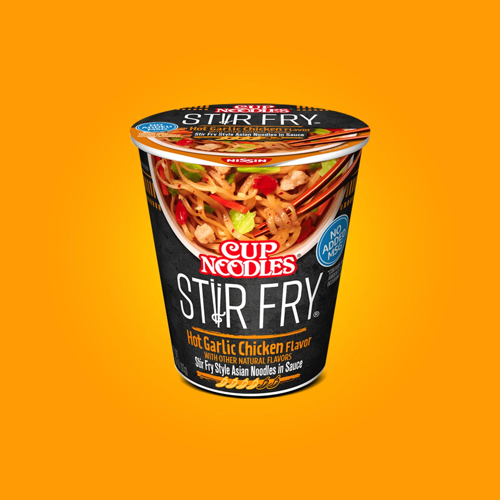 Cup Noodles Stir Fry Hot Garlic Chicken