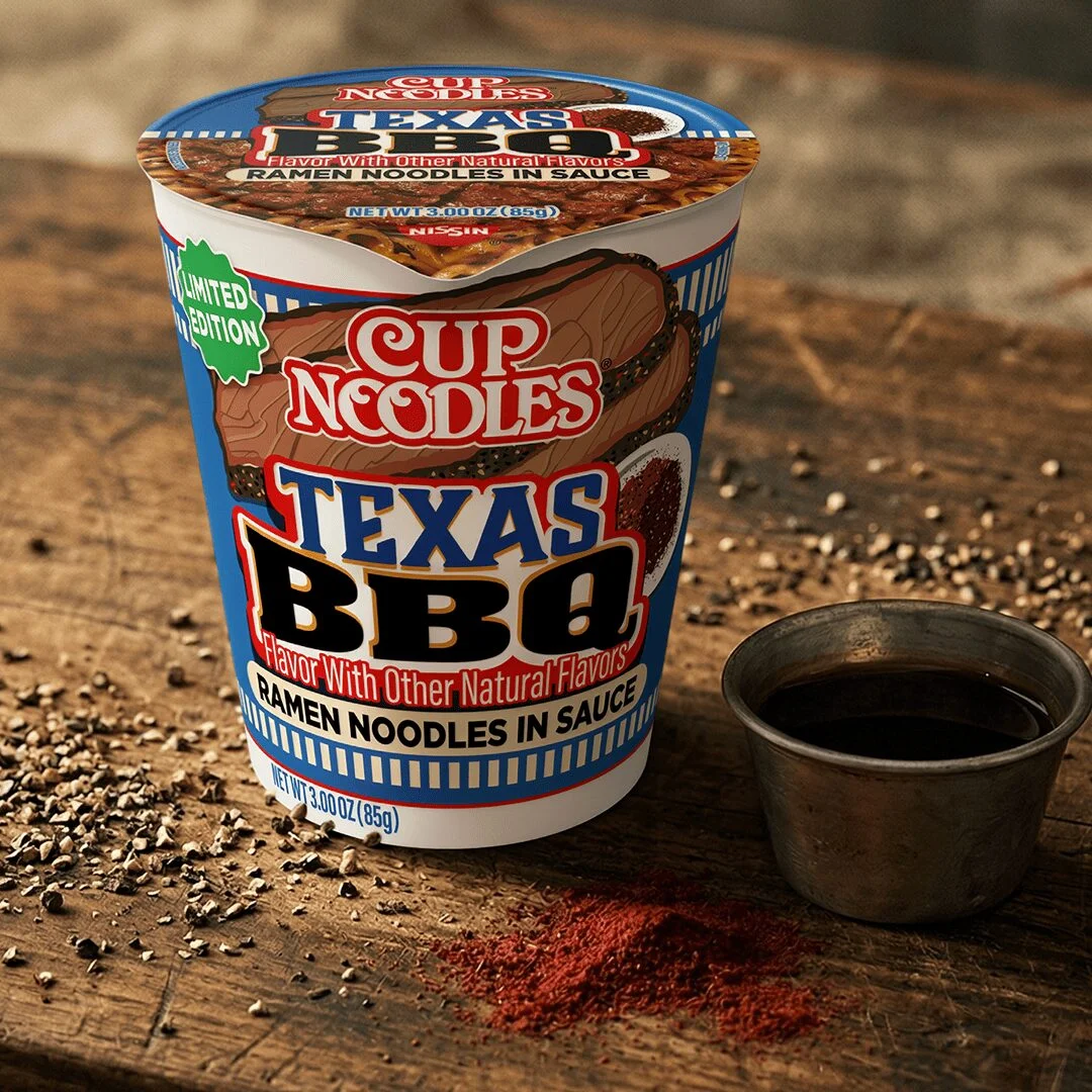 Cup Noodles Texas BBQ