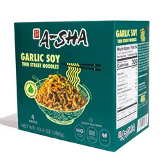 Garlic Soy Thin Street Noodles