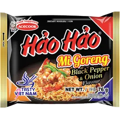 Hao Hao Mi Goreng, Black Pepper & Onion Flavour