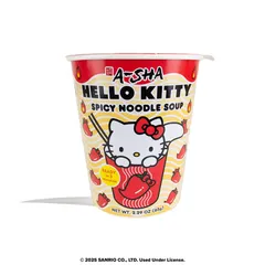 Hello Kitty Spicy Noodle Soup Cup