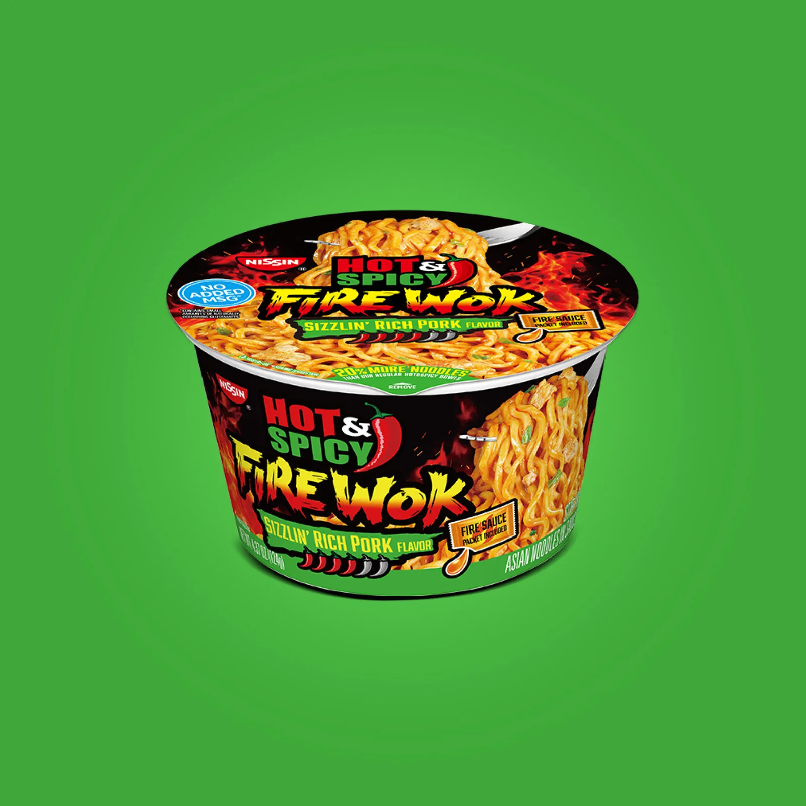 Hot & Spicy Fire Wok Sizzlin’ Rich Pork