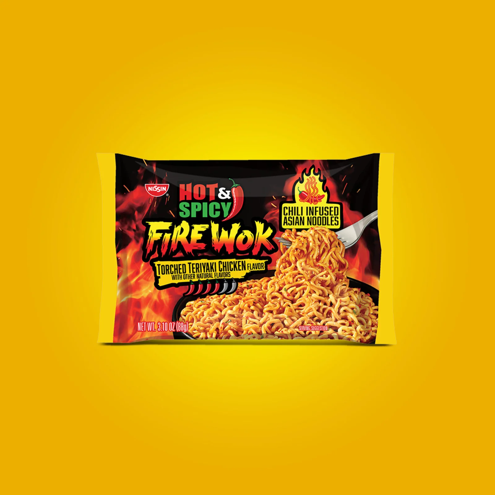 Hot & Spicy Fire Wok Torched Teriyaki Chicken
