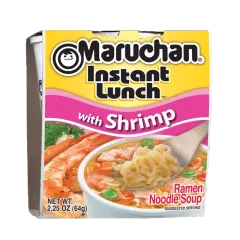 Instant Lunch With Shrimp