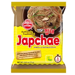 Japchae - Vermivelli & Vegetables Stir Fry