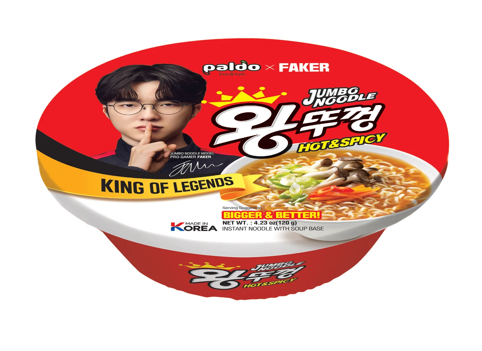 Jumbo noodle Hot&Spicy flavor