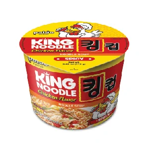 King Noodle Spicy Chicken flavor Big Bowl