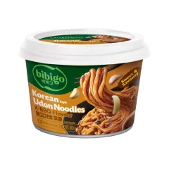 Korean Style Udon Noodles - K-BBQ Flavor