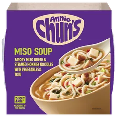 Miso Soup Bowl with Vegetables & Tofu